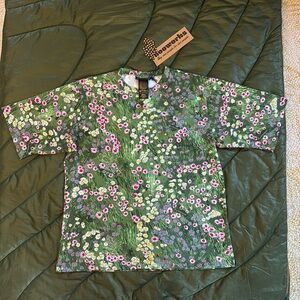 NWT Nooworks oversize tee, meadow, size small